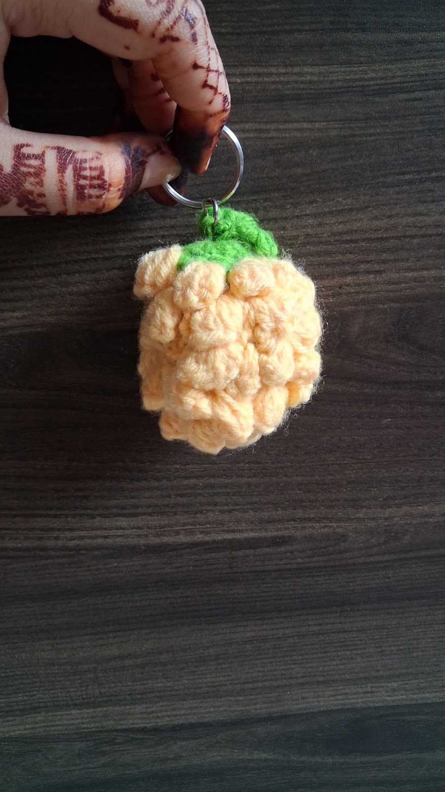 Grapes Keychain