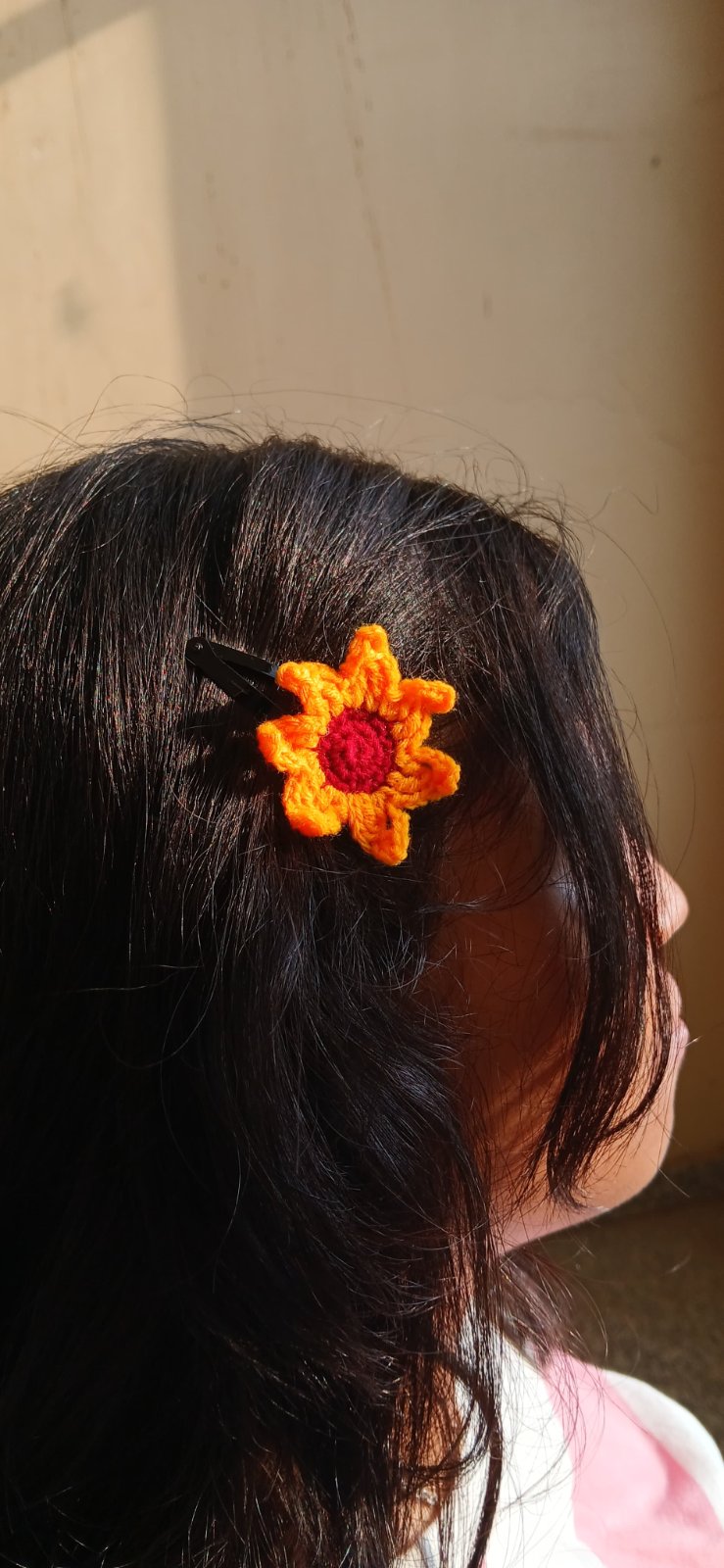 Sunflower Hair Clip
